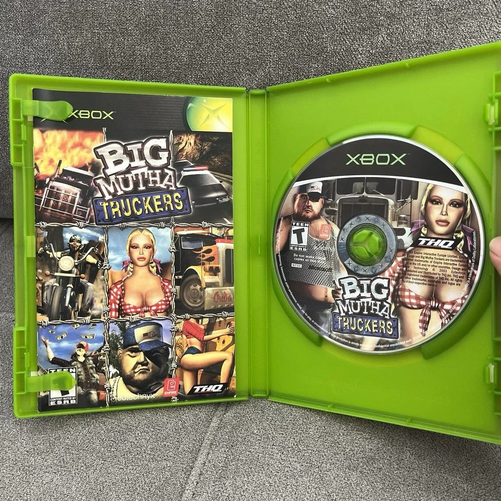Big Mutha Truckers 1 Complete (Microsoft Xbox, 2003) Tested And Working